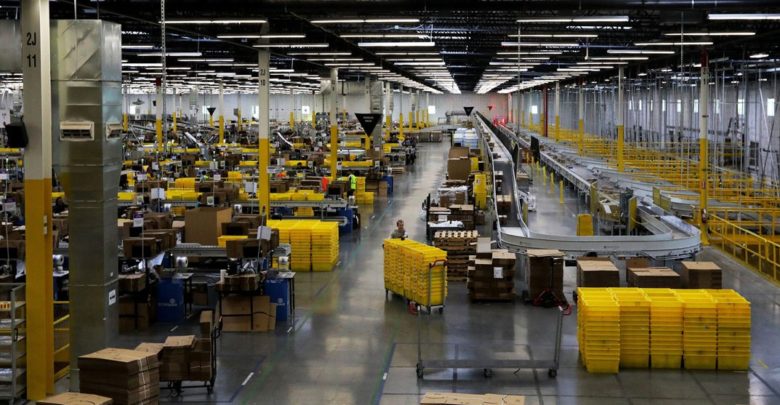 Amazon warehouse pictures